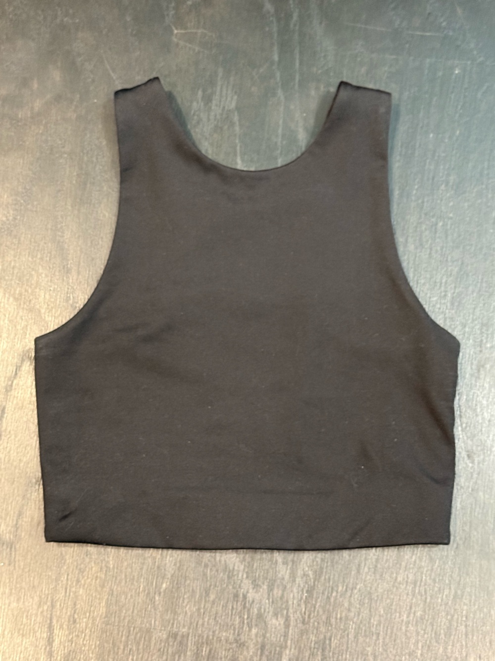 Girlfriend Collective Paloma Black Racerback Bra XS